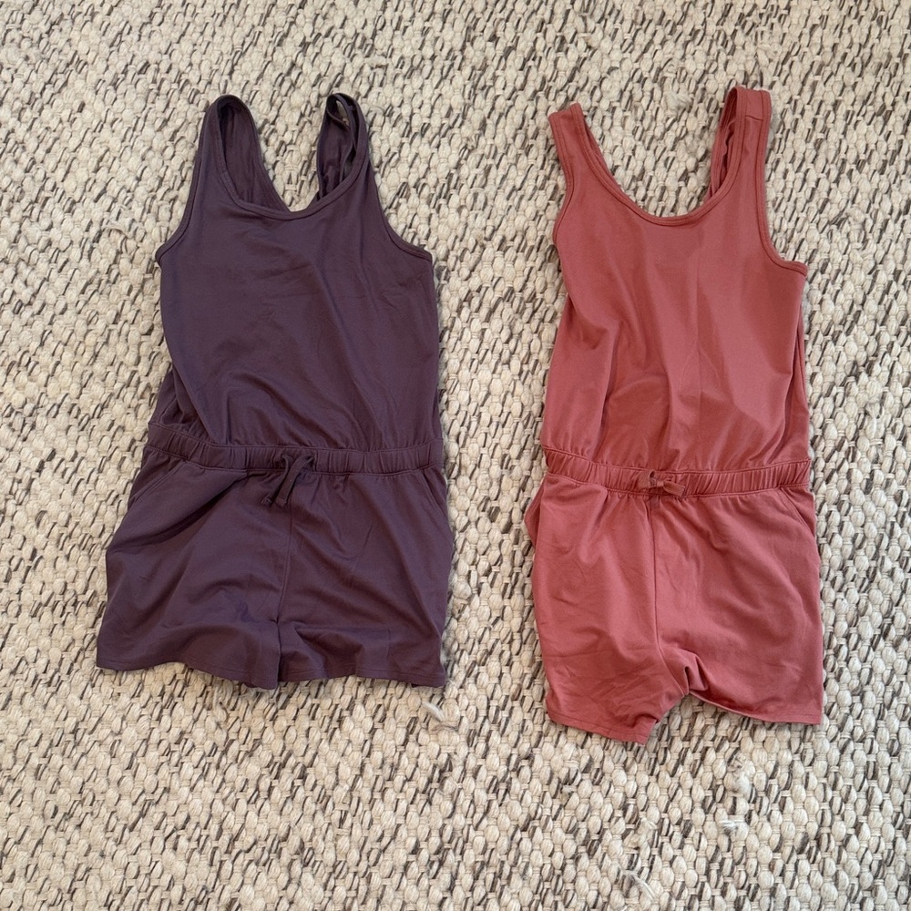 Abercrombie Kids Purple and Pink One Pieces